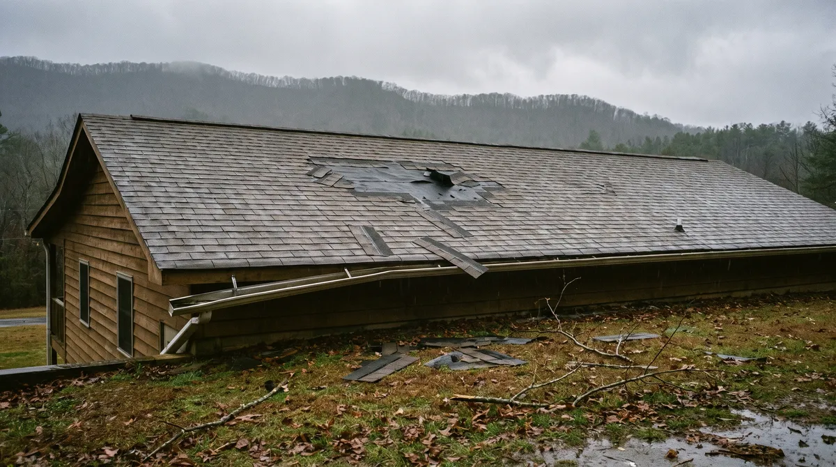 Storm Roof Damage in Blue Ridge GA — What to Do in the First 48 Hours