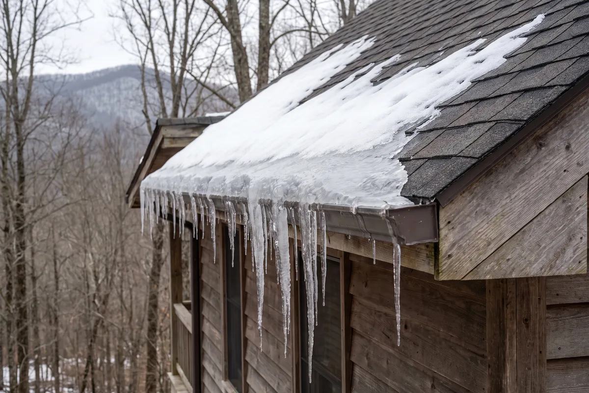 Ice Dams and Freeze-Thaw Above 1,700 Feet in North Georgia