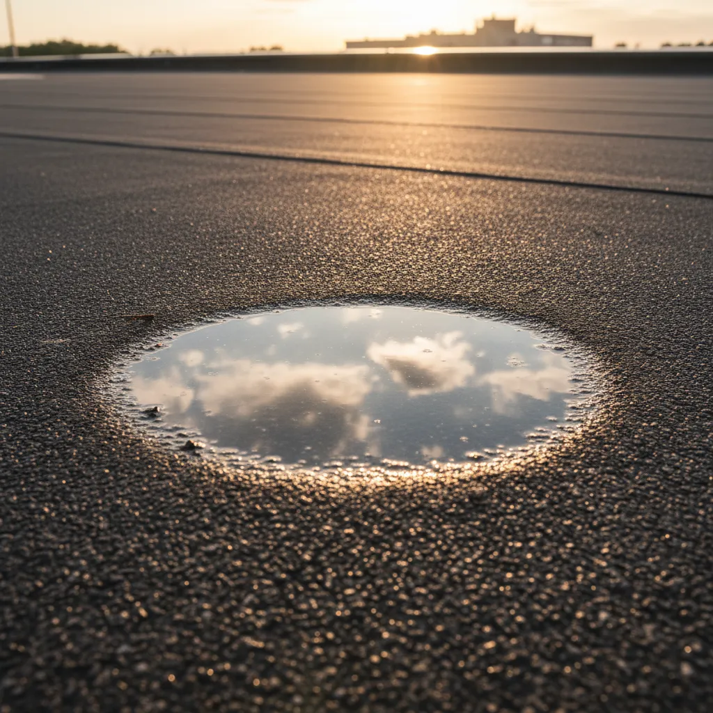 Punctures, Seams, and Ponding Water: The 3 Enemies of Your Flat Roof