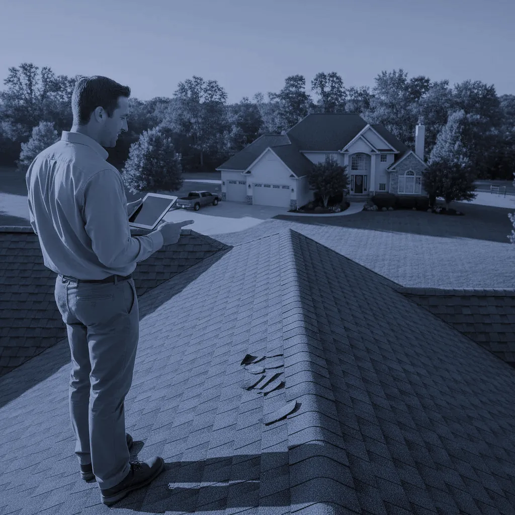 Storm Damage Roof Repair in North Georgia